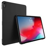iPad Pro 11" 2018 Case, SENON Slim Design Matte TPU Rubber Soft Skin Silicone Protective Case Cover for Apple iPad Pro 11 Inch 2018, Black