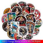 Sexy Girl Motor Stickers Vintage 90pcs Car Laptop Helmet Luggage Vintage Skateboard Wall Decor Gift (C90-145)