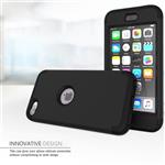 iPod Touch 7 Case,iPod 6 Case,SLMY(TM) Heavy Duty High Impact Armor Cover Protective for Apple 5/6/7th Generation Black/Black 