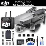 DJI Mavic 2 Pro with Smart Controller (CP.MA.00000021.01) Fly More Combo, 3 Total Batteries, Car Charger, Carrying Bag, Charging Hub, 64GB Card, Extended Warranty and More - Fly More Combo