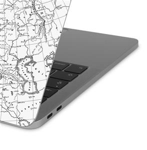Koru Premium Vintage Map Vinyl Decal Skin Sticker Case Cover for MacBook Pro 13 inch with/Without Touch Bar (2016 & 2017 Release - Models A1706 and A1708)