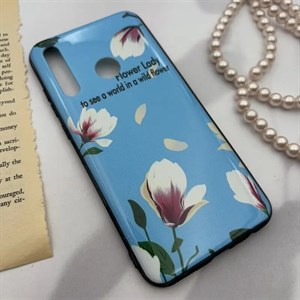 قاب گوشی P Smart 2019 هوآوی فانتزی طرح دار طرح گل کد 19678