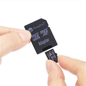 128GB Micro SD Card Plus Adapter Pack, Amplim 128 GB MicroSD SDXC Class 10 U3 A1 V30 Extreme Pro Speed 100MB/s UHS-I UHS-1 TF XC MicroSDXC Memory Card for Cell Phone, Nintendo, Galaxy, Fire, Gopro 