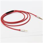 Replacement Cable Compatible with JBL Synchros S300 S300I S300a S500 S700 S400BT J56BT E40BT E30 E40 E50BT S400BT Headphone, Remote Volume Mic Compatible with iPhone iPod ipad Apple Devices Red