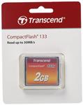 Transcend 2 GB 133x CompactFlash Memory Card TS2GCF133