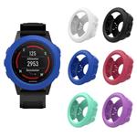 MoKo Case for Garmin Fenix 5X / 5X Plus Watch, [6 Pack] Silicone Full Body Protective Cover with Dust Plug Shock-Proof Case Protector Accessories for Garmin Fenix 5X Smart Watch, Multi Colors (6PCS)