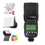 Godox TT685S HSS 1/8000S GN60 TTL Flash Speedlite 0.1-2.s Recycle Time 230 Full Power Flashes Supports TTL/M/Multi/S1/S2 Modes 20-200mm Auto/Manual Zooming for Sony DSLR with MI Shoe