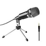 FIFINE PC Microphone 3.5mm Plug and Play Microphones for Computer Desktop Laptop Online Chat, Broadcast Microphone for Skype,YouTube,Google Voice Search, Games-K667