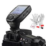 Godox Xpro-S for Sony TTL Wireless Flash Trigger 1/8000s HSS TTL-Convert-Manual Function Large Screen Slanted Design 5 Dedicated Group Buttons 11 Customizable Functions