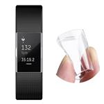 Screen Protector for Fitbit Charge 2, GHIJKL Ultra Slim Soft Full Cover Case for Fitbit Charge 2, Crystal Clear