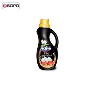 مایع لباسشویی اکتیو مخصوص لباس های تیره حجم 1500 میلی لیتر Active Black Wash Washing Liquid 1500ml