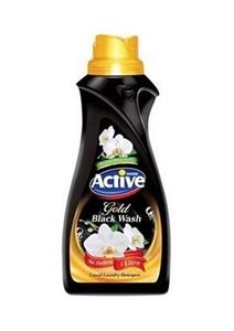 مایع لباسشویی اکتیو مخصوص لباس های تیره حجم 1000 میلی لیتر Active Black Wash Washing Liquid 1000ml