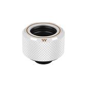 Thermaltake Pacific White 4 Build-in O-Rings C-ProG1/4 PETG 16mm OD Compression Fitting CL-W211-CU00WT-A