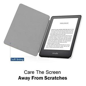 MoKo Case Fits All-New Kindle (10th Generation-2019 Release Only), Thinnest Protective Shell Cover with Auto Wake/Sleep, Will Not Fit Paperwhite 2018 Denim Yellow 