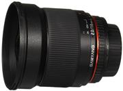 Samyang SY16MAF-N 16mm f/2.0 Aspherical Wide Angle Lens with Auto Confirm Chip for Nikon (DX) Cameras