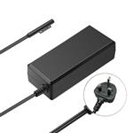 Tablets,dezirZJjx Power Supply Adapter for Microsoft,AC 100-240V Power Supply Adapter Charger Cable for Microsoft Surface Pro 6/5/4/3 - BlackUK Plug