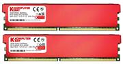 Komputerbay 8GB (2 X 4GB) DDR2 DIMM (240 pin) 800MHZ PC2-6400 PC2-6300 Desktop RAM with Red Heatspreaderss for extra Cooling CL 5-5-5-12