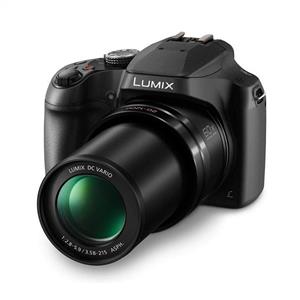 دوربین Panasonic Lumix DC-FZ80 Digital Point & Shoot Camera - Bundle with 16GB SDHC Card, Camera Bag, Cleaning Kit, Memory Wallet, Card Reader, PC Software Package