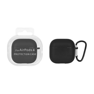 کیس Airpods 4 ایرپاد سیلیکونی اورجینال مشکی کد 44248