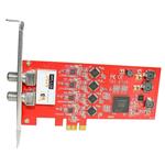 TBS6704 ATSC/ Clear QAM Quad Tuner PCIe Card for IPTV Server