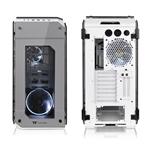Thermaltake View 71 Snow 4-Sided Tempered Glass Vertical GPU Modular SPCC E-ATX Gaming Full Tower Computer Case Chassis 3-Way Radiator View with 2 White LED Riing Fan Pre-Installed CA-1I7-00F6WN-00