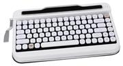 Penna Bluetooth Keyboard with Diamond Keycap(US Language) (Switch-Cherry Mx Blue, Pure White)