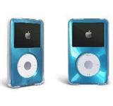 MIP For Apple iPod Classic Hard Case with Aluminum Plating 80gb 120gb 160gb-Light Blue