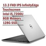 Dell XPS 13 Silver Edition Full HD InfinityEdge anti-glare Touchscreen Laptop Intel Core i5-7200U | 8GB RAM | 128GB SSD | Backlit Keyboard | Corning Gorilla Glass NBT | Windows 10