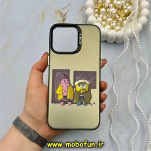 قاب گوشی iPhone 15 Pro Max آیفون K-DOO کی دو فانتزی طرح باب اسفنجی و پاتریک کیوت کد 57452