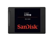 SanDisk Ultra 3D NAND 500GB Internal SSD - SATA III 6 Gb/s, 2.5"/7mm - SDSSDH3-500G-G25