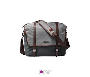 کیف شانه آویز مانفروتو Manfrotto LifeStyle Medium Windsor Messenger Manfrotto MB LF-WN-MM Camera Messenger Bag for DSLR Lifestyle Windsor M, Grey