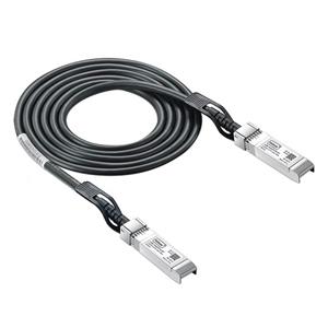 10G SFP+ DAC Cable - 10GBASE-CU Passive Direct Attach Copper Twinax SFP Cable for Cisco SFP-H10GB-CU2.5M, Ubiquiti, D-Link, Supermicro, Netgear, Mikrotik, ZTE Devices, 2.5m 