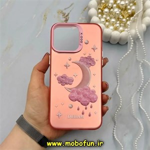 قاب گوشی iPhone 15 Pro Max آیفون K-DOO کی دو فانتزی طرح ابر و ماه کیوت کد 57454