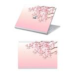 Masino 2 in 1 Protector Sticker Decal Protective Laptop Cover Skin for 13.5" 13.5 inch Microsoft Surface Book 2 (2017 Released) (for 13.5" Surface Book 2, Cherry Blossoms/Branch)