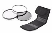 Three (3) Piece High Grade Lens Filter Kit (52mm) for Samsung NX2000 (Multi-Coated, Multi-Threaded)