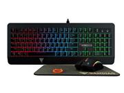 GAMDIAS Hermes E1A Mechanical Gaming Keyboard, Spill Resistant with Zeus E2 Optical Mouse and NYX E1 Mouse Mat