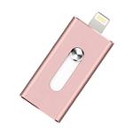 128GB iPhone USB Flash Drive, iOS Memory Stick, 360 Degree rotatable iPad External Storage Expansion for iOS Android PC Laptops (Silver)