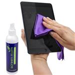 Screen Mom Screen Cleaner Home & Away Bundle – Designed for LED, LCD, Plasma, TV, iPad, Laptop, Computer Monitor, Tablets, Phones, Eyeglasses - Includes 8oz & 2oz Bottle with 4 Microfiber Cloths