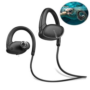 هندزفری هدست هدفون OVEVO X9 HiFi Bluetooth Headphones [Newest 2018],IPX7 Waterproof Fish Bionic 8G MP3 Earphone with Microphone Handfree Ear Hook for Swimming/Workout 8 Hour Working Noise Cancelling Headsets