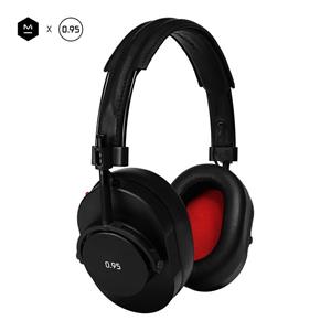 هندزفری هدست هدفون Master & Dynamic Award Winning MH40 Over-Ear, Closed Back Headphones with Superior Sound Quality and Highest Level of Design Leica Limited Edition, Black Metal/Black Leather