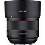 Samyang 85mm F1.4 High Speed Auto Focus Lens for Canon EF Mount, Black (SYIO85AF-C)