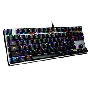 RedThunder K50 One Handed Mechanical Gaming Keyboard Blue Switches RGB Backlit 35 Keys Portable Mini Keypad Ergonomic Game Controller for PC MAC PS4 XBOX ONE Gamer 