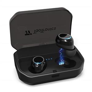 True Wireless Earbuds, TaoTronics Bluetooth 5.0 Headphones IPX7 Waterproof Built-in Mic with 3500mAh Charging Case for 1 Week Extended Playtime (Renewed)