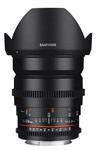 Samyang SYDS24M-NEX VDSLR II 24mm T1.5 Wide-Angle Cine Lens for Sony Alpha E-Mount Cameras (FE)