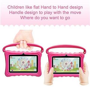 Tablet Case for Kids 7 Inch Cases Shock Proof Protective with Portable Convertible Handle Light Weight Blue 