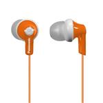 Panasonic ErgoFit In-Ear Earbud Headphones RP-HJE120-D (Orange) Dynamic Crystal Clear Sound, Ergonomic Comfort-Fit