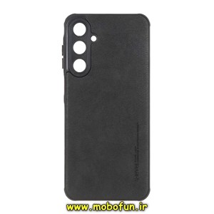 قاب گوشی Galaxy A16 سامسونگ طرح ژله ای چرمی ساده ایکس لول X-LEVEL مشکی کد 71255