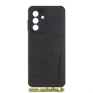 قاب گوشی Galaxy A26 سامسونگ طرح ژله ای چرمی ساده ایکس لول X-LEVEL مشکی کد 71305
