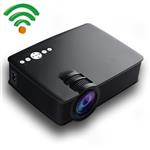 Mini Android Projector, Gzunelic 2600 lumens Portable LED LCD Video Projector 1080P Full HD Home Theater Proyector WiFi Wireless Mirror Smart Phones to Projector HDMI USB AV VGA Audio Interfaces