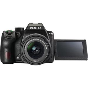 Pentax K-70 All Weather Wi-Fi Digital SLR Camera with 18-55mm AL WR & 55-300mm Lens + 64GB Card + Backpack + Flash + Battery + Tripod + Filters Kit 